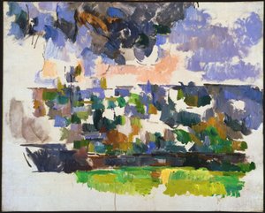 The Garden at Les Lauves by Paul Cézanne
